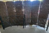 Queen size bed headboard and footboard. Rails are included $100.00