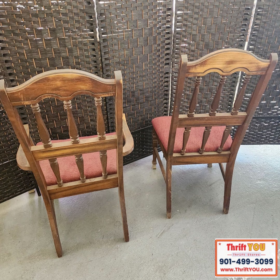 Antique Wood Chairs for Sale in Covington, TN – $25 Each – Vintage Armchair & Side Chair